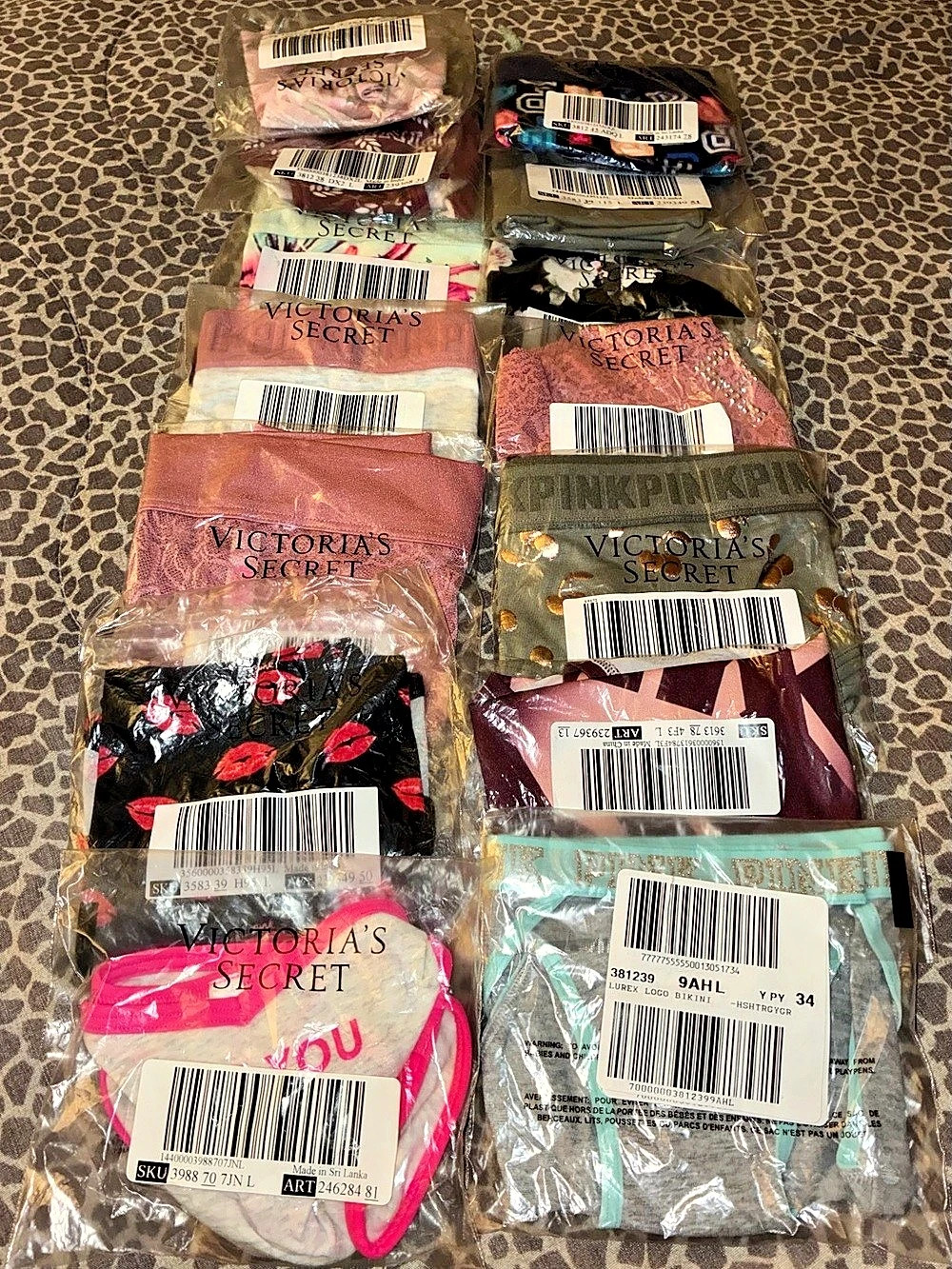 Vintage Victoria's Secret Assorted Panties Size L